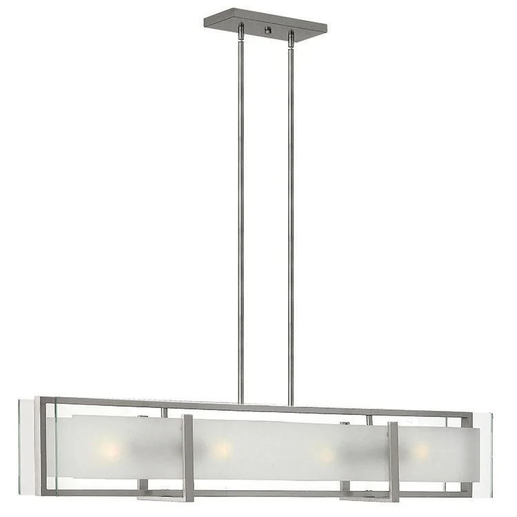 Latitude Four-Light Linear Chandelier - Frankwebs