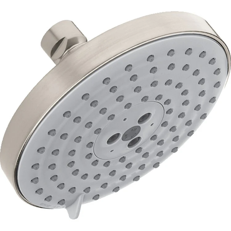 Showerhead Raindance S 150 3 Function Round with Gray Spray Disc Chrome 5-3/8 Inch 1.75 Gallons per Minute RainAir BalanceAir Whirl - Frankwebs