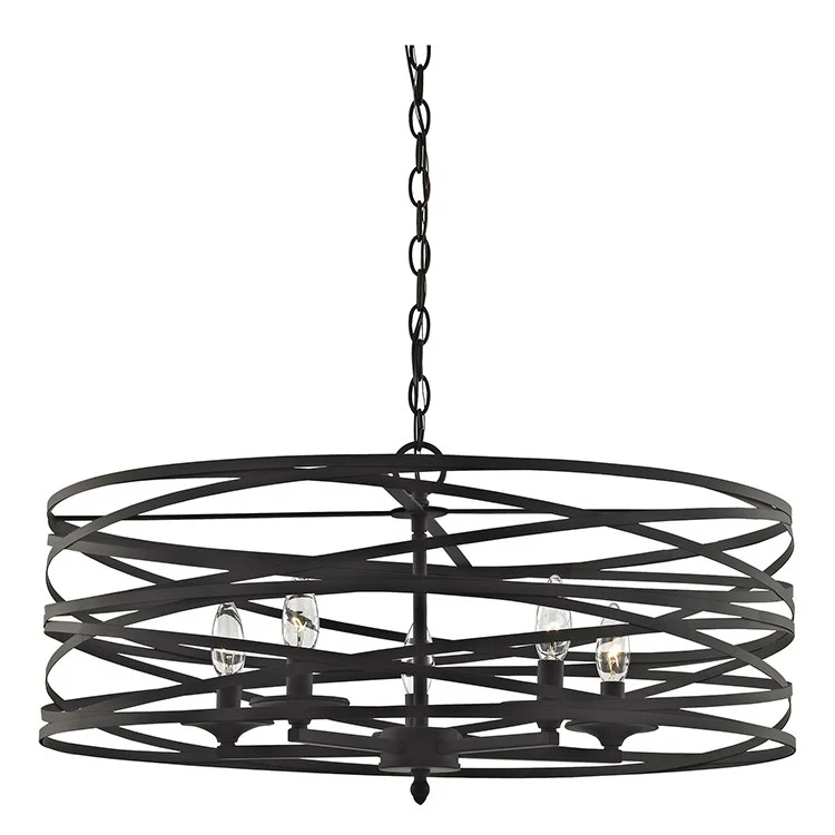 Vorticy Five-Light Chandelier - Frankwebs