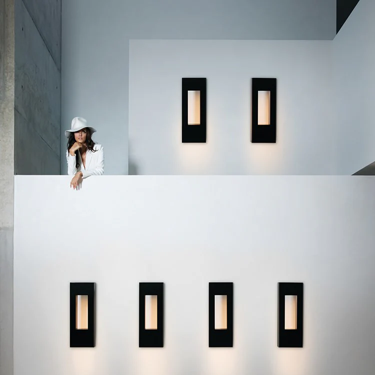 Atlantis Two-Light Large LED Wall-Mount Lighting Fixture - Frankwebs