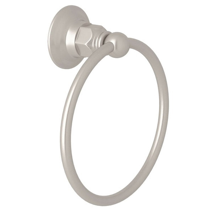 Towel Ring 6-1/4 Inch Italian Brass Metal 2-3/4 Inch - Frankwebs