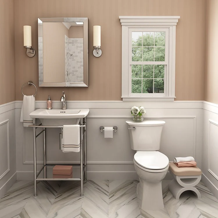 Edgemere Right Height Elongated Two-Piece Toilet without Seat - Frankwebs