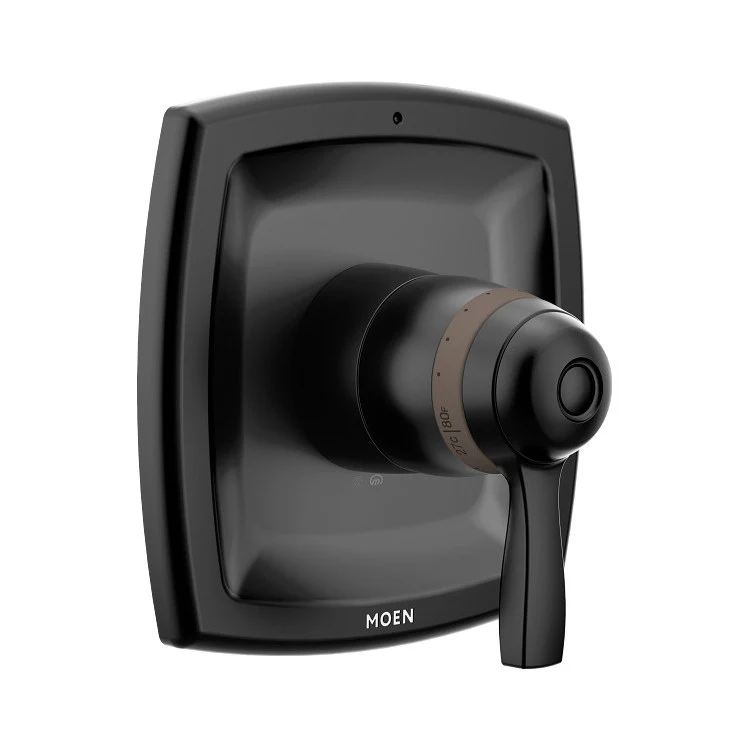 Thermostatic Trim Voss 1 Lever Matte Black ADA for S3371 Valve - Frankwebs