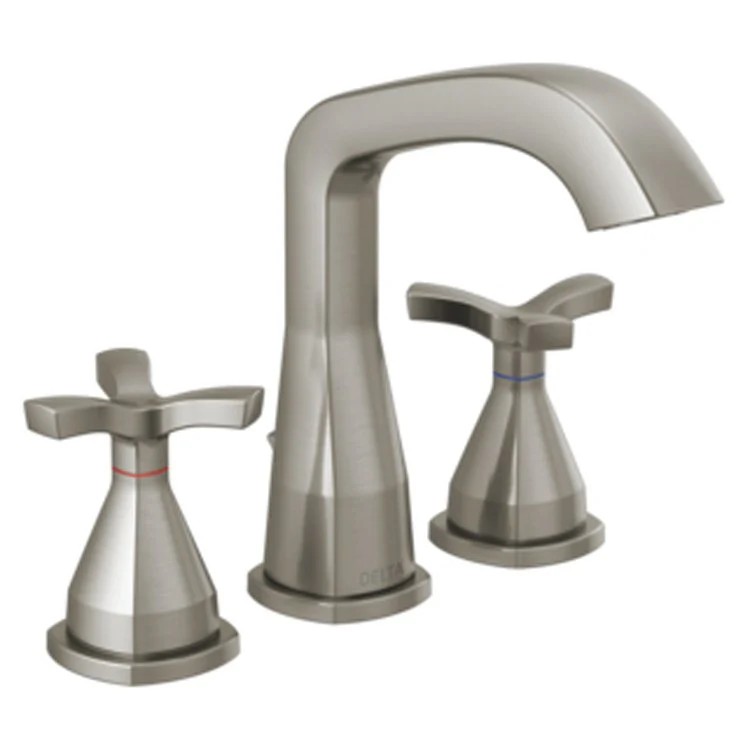 Lavatory Faucet Stryke Widespread 8-16 Inch Spread 2 Helo Spoke ADA WaterSense Matte Black 1.2 Gallons per Minute - Frankwebs