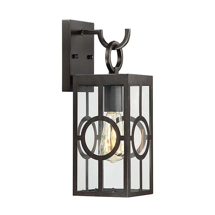 Lauren Single-Light Outdoor Wall Mount Lantern - Frankwebs