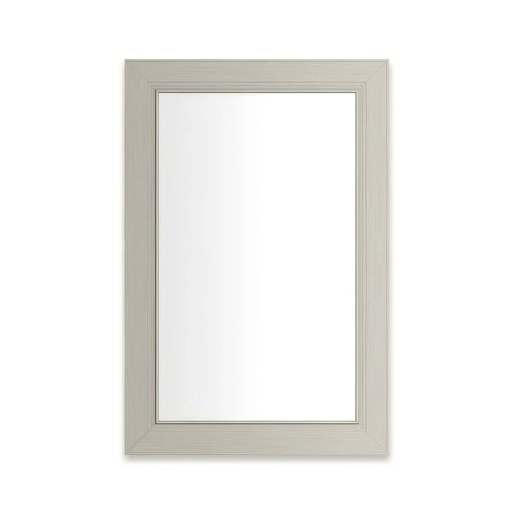 Medicine Cabinet Main Line 20 x 30 Inch 1 Doors Framed Mirror Polished Nickel Flat Top Merion Frame Slow Close Hinges 4 Inch - Frankwebs