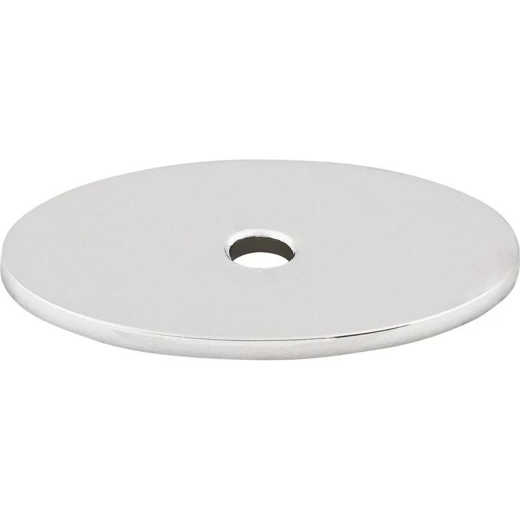 Backplate Sanctuary Oval 1-1/2 Inch Polished Chrome Steel TK60PC - Frankwebs