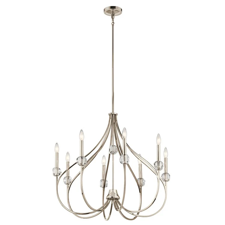 Eloise Eight-Light Chandelier - Frankwebs