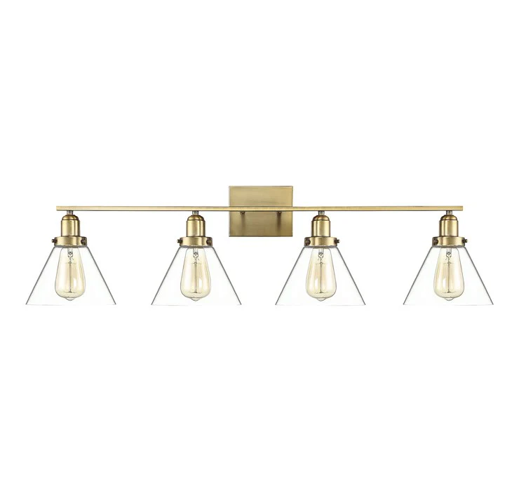 Drake Four-Light Bathroom Vanity Fixture - Frankwebs
