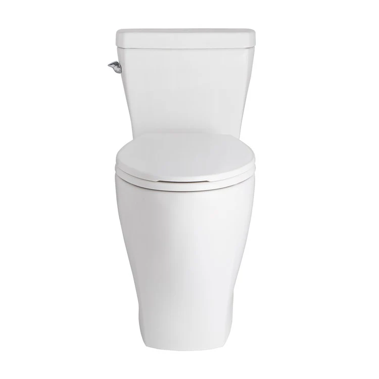Toilet Lemora 1-Piece Skirted ErgoHeight White Elongated ADA 1.28 Gallons Per Flush - Frankwebs