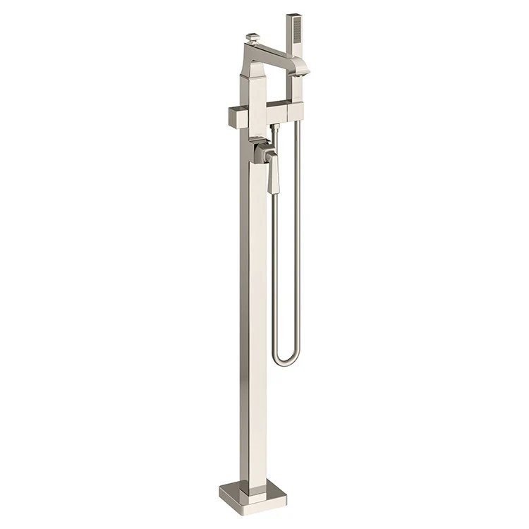 Town Square S Single Handle Floor Mount Freestanding Tub Filler with Handshower - Frankwebs