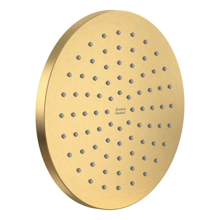 Showerhead Studio S 1 Functions Rain Brushed Cool Sunrise 8 Inch 1.8 Gallons per Minute Full Spray - Frankwebs