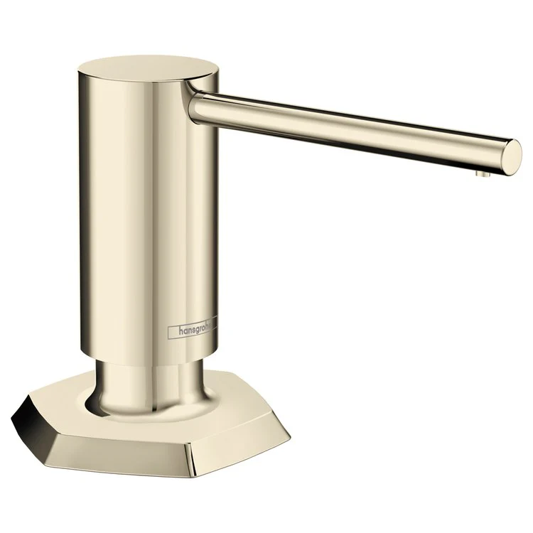 Soap Dispenser Locarno Chrome Deck Mount Plastic Metal Pump 16 Fluid Ounce - Frankwebs