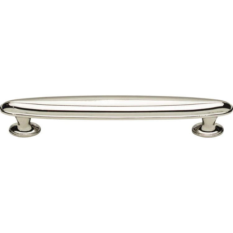 Drawer Pull Atlas Austen Oval Polished Nickel Zinc Alloy 5-1/16 Inch - Frankwebs