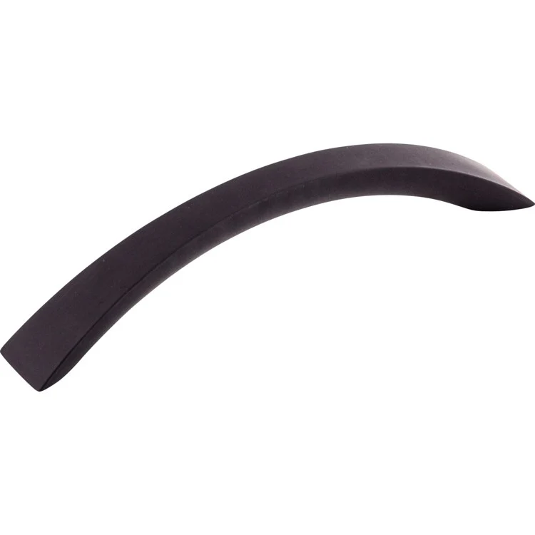Pull Nouveau Crescent Flair D Handle Flat Black Zinc Alloy 5 Inch 6-1/8x4/5x1-1/5 Inch - Frankwebs
