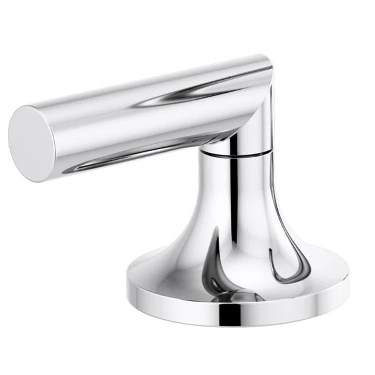Handle Kit Odin Zinc 2 Low Lever Brilliance Luxe Gold ADA for Widespread Lavatory - Frankwebs