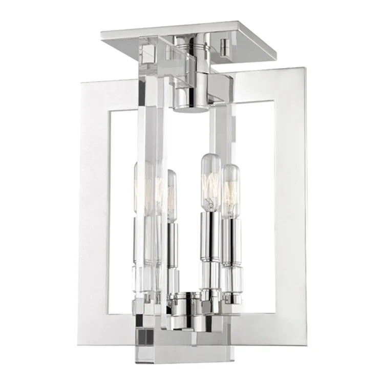 Wellington Four-Light Flush Mount Ceiling Fixture - Frankwebs