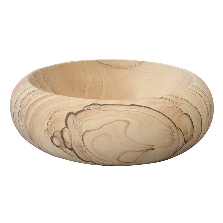 Vessel Sierra Round 16-1/2 Inch Sandstone - Frankwebs
