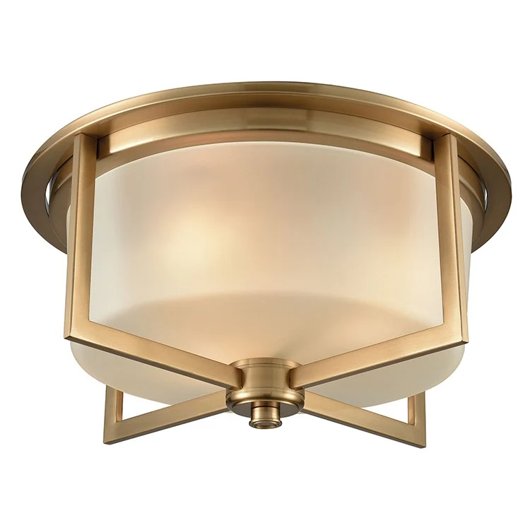 Vancourt Three-Light Flush Mount Ceiling Fixture - Frankwebs