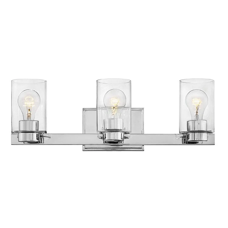 Miley Three-Light Bathroom Lighting Fixture - Frankwebs