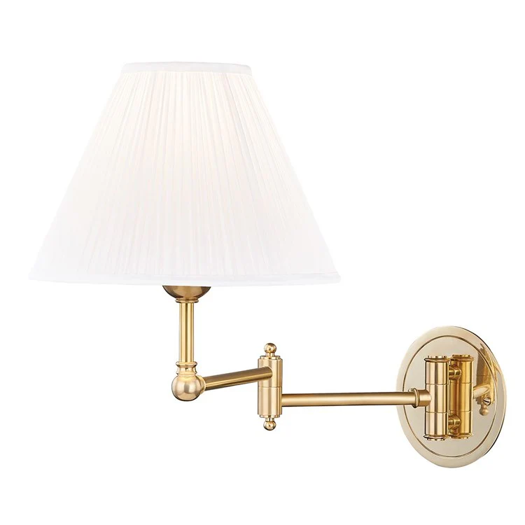 Signature No.1 Single-Light Adjustable Wall Sconce by Mark D. Sikes - Frankwebs