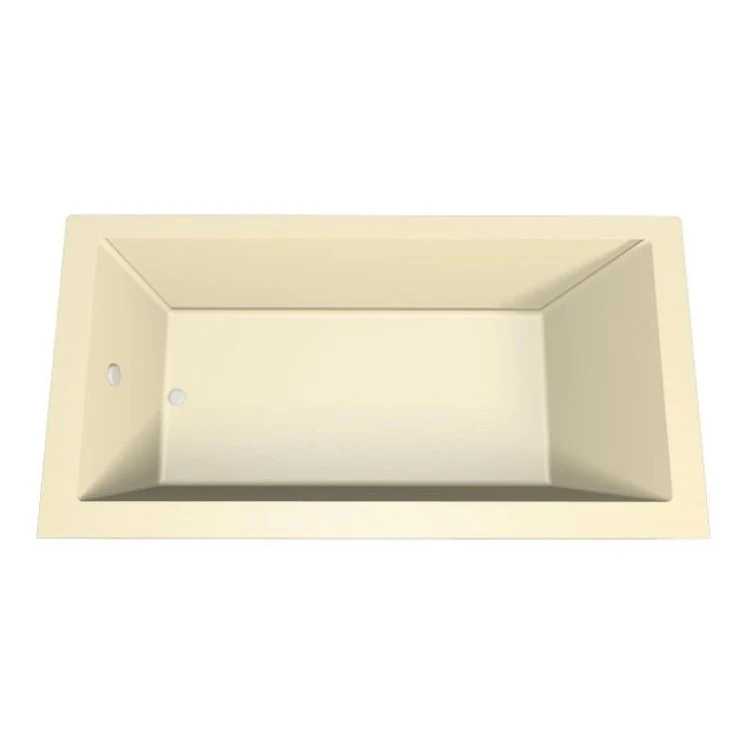Combination Tub Designer Collection Sydney 60 x 30 x 17 Inch Shallow Depth Left Hand Drain White Rectangle - Frankwebs