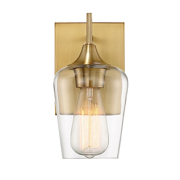 Octave Single-Light Bathroom Wall Sconce - Frankwebs