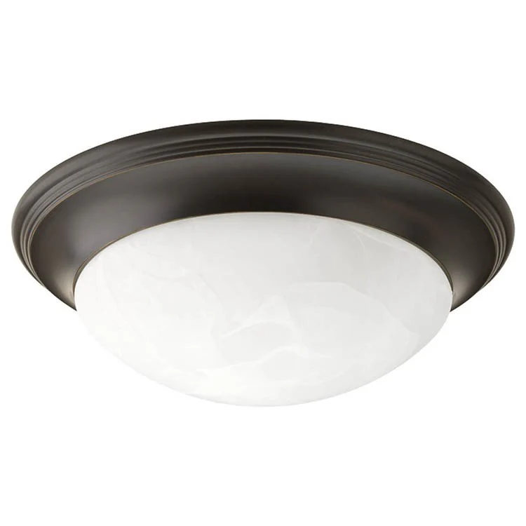 Ceiling Light Alabaster Glass Flushmount 1 Lamp White Glass or Shade Etched 60 Watt - Frankwebs