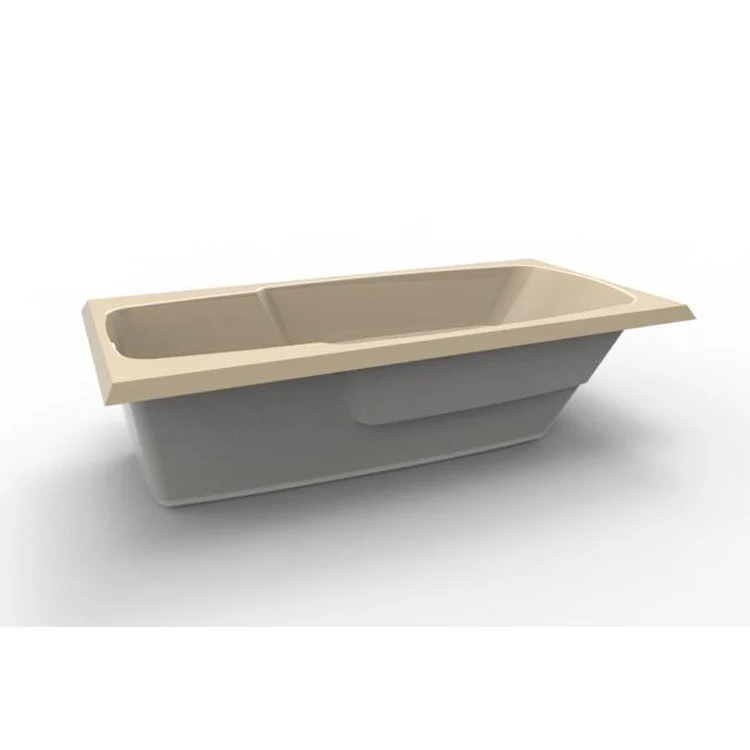 Air Tub Studio Collection Studio Drop-In Bone Rectangle 6 Jet Acrylic 72 x 36 x 19 Inch - Frankwebs