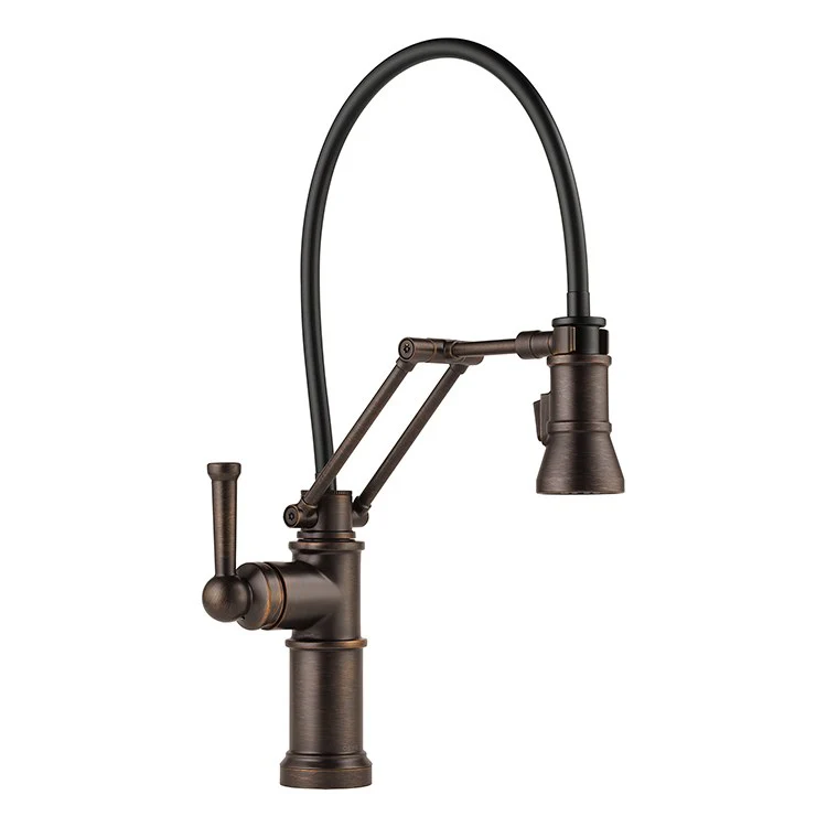Artesso Single Handle Kitchen Faucet with Articulating Arm - Frankwebs