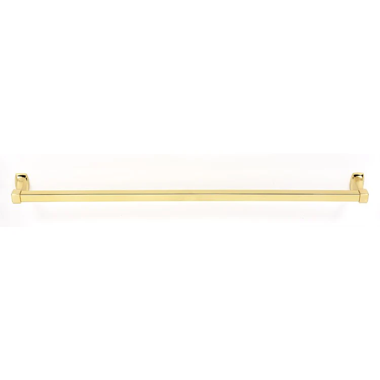 Towel Bar Cube Bath 30 Inch Polished Nickel Brass 3-1/16 Inch - Frankwebs