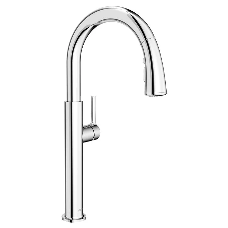 Studio S Single Handle Pull-Down Dual-Spray Kitchen Faucet - Polished Chrome - Frankwebs