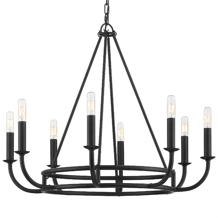 Bailey Eight-Light Chandelier - Frankwebs