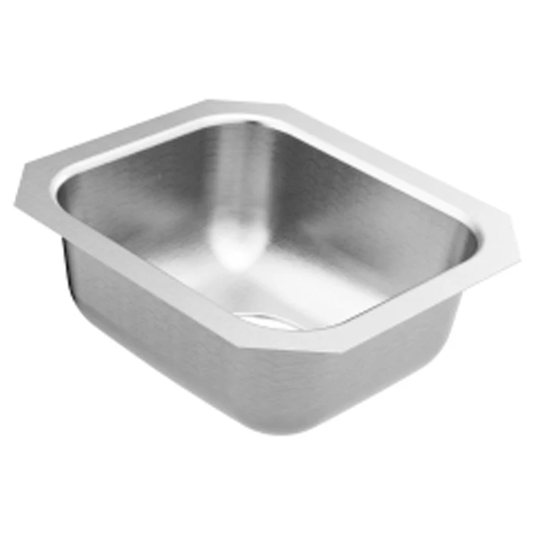 Bar Sink 2000 Series 14-1/2 x 12-1/2 Inch 5-1/2 Inch Single Bowl Center Drain - Frankwebs