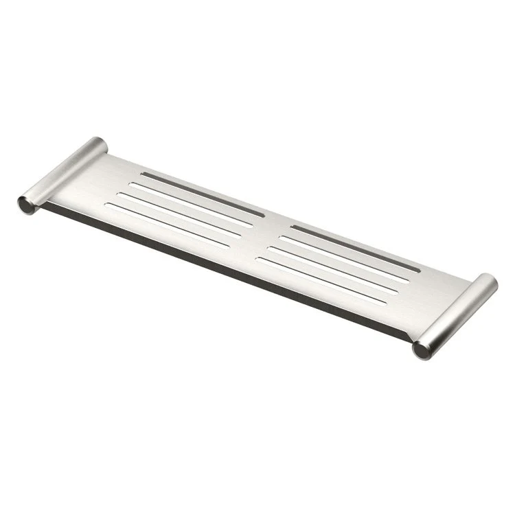 Shelf Elegant Shower Shelf Brushed Nickel 19 Inch Stainless Steel - Frankwebs