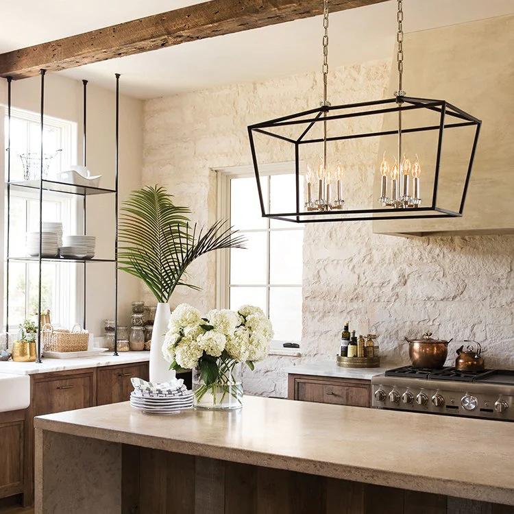 Stinson Eight-Light Linear Chandelier - Frankwebs