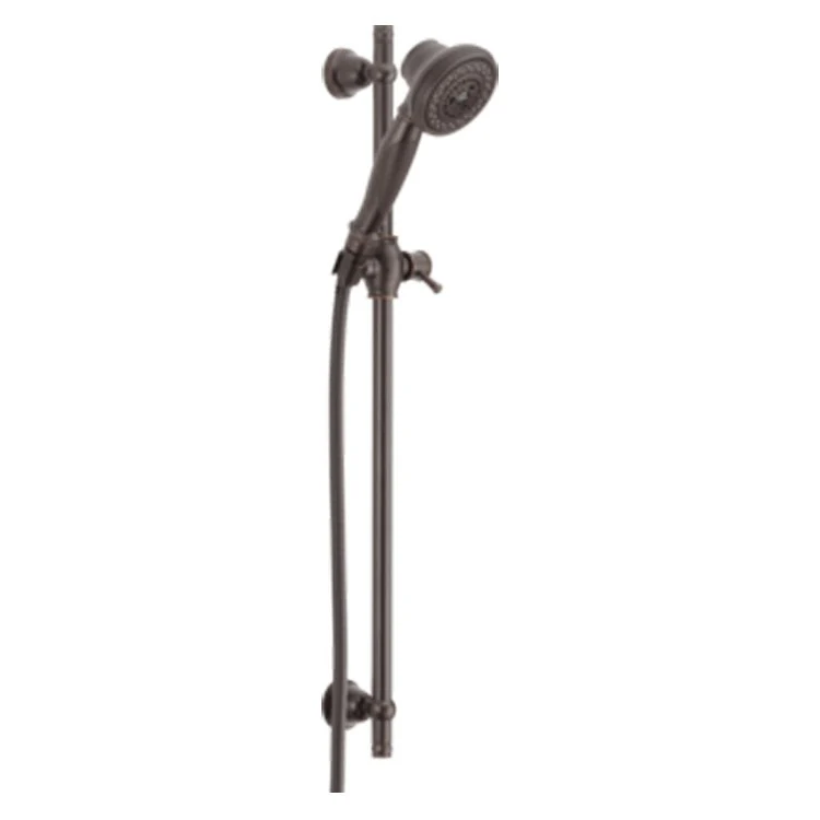 Traditional Premium Three-Function Handshower with Slide Bar - Frankwebs