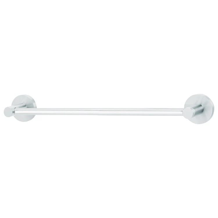 Towel Bar Contemporary I Bath 18 Inch Polished Chrome Brass 2-3/8 Inch - Frankwebs