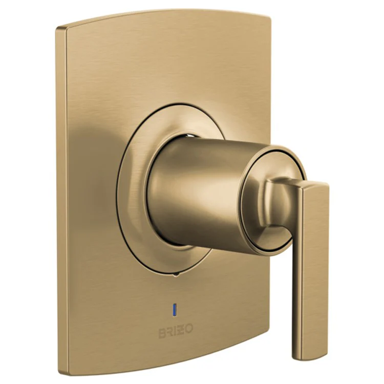 Pressure Balance Valve Trim Kintsu 1 Less Handle Brilliance Luxe Gold ADA - Frankwebs