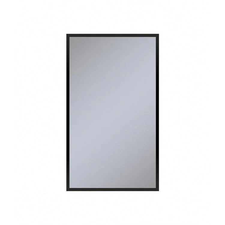 Medicine Cabinet Profiles 24W x 40H x 4D Inch 1 Doors Mirror Chrome Flat Top Left Hand Side Electric - Frankwebs
