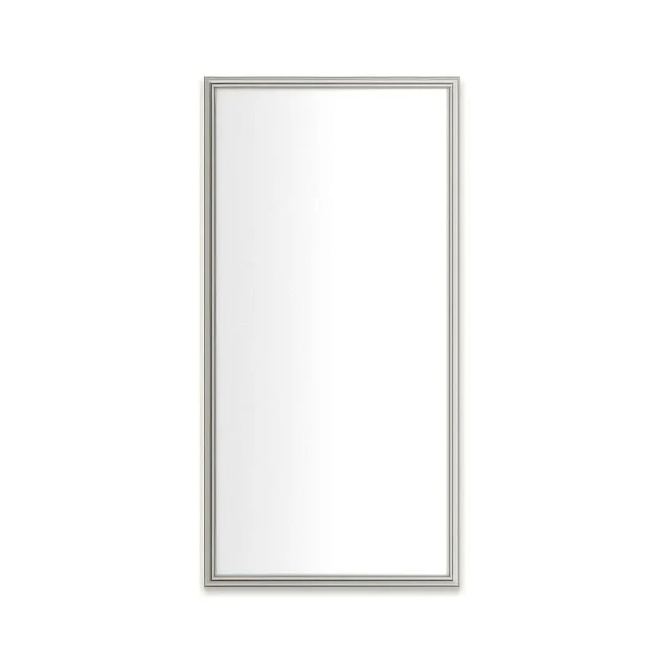 Medicine Cabinet Main Line 20 x 40 Inch 1 Doors Framed Mirror Nickel Flat Top Rosemont Frame Slow Close Hinges Sliding Magnification Mirror Magnetic Strip Interior Lighting USB Charging ports Electrical Outlets Phone Holder 4 Inch - Frankwebs