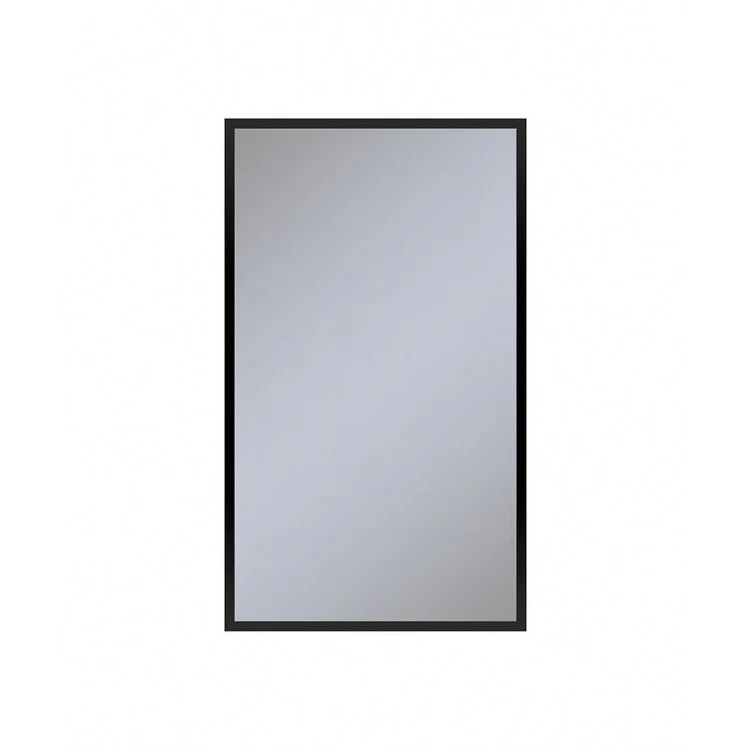 Medicine Cabinet Profiles 24W x 40H x 6D Inch 1 Doors Mirror Chrome Flat Top Reversible Non-Electric - Frankwebs