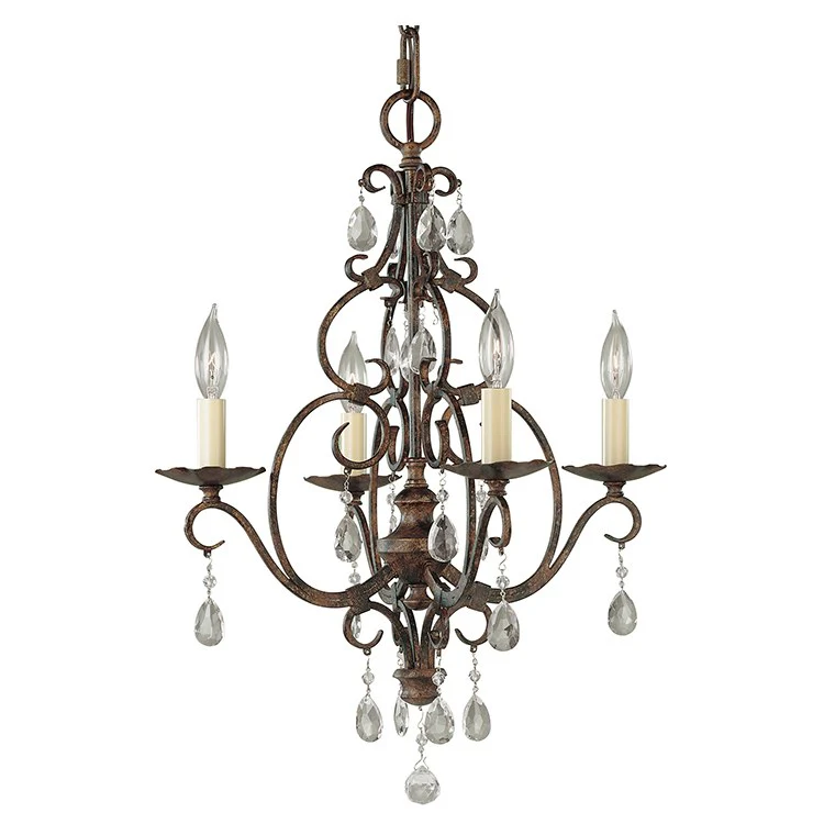 Chateau Four-Light Mini Chandelier - Frankwebs
