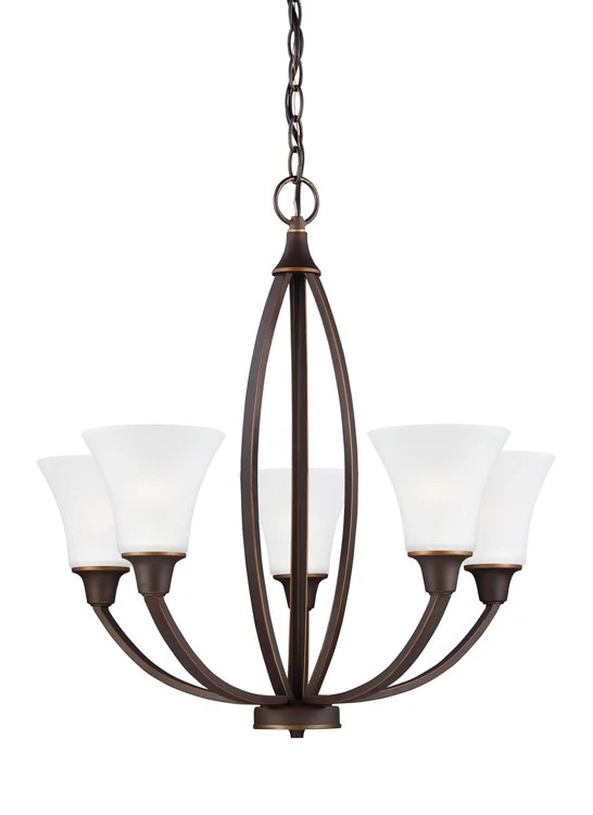 Metcalf Five-Light LED Chandelier - Frankwebs