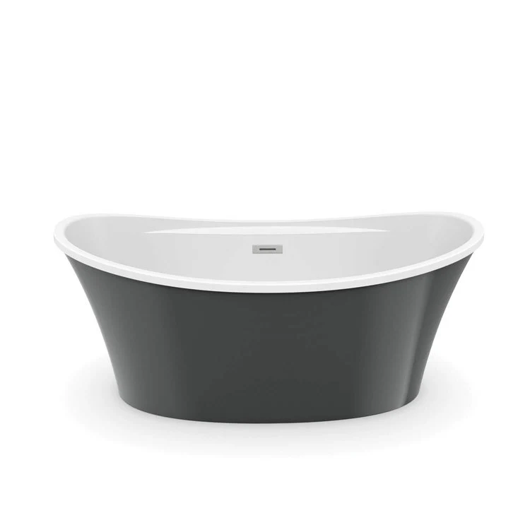 Freestanding Tub Ariosa 66 x 36 Inch Center White Oval - Frankwebs
