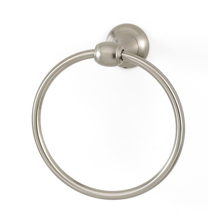 Towel Ring Royale Bath 6 Inch Satin Nickel Brass 3-1/8 Inch - Frankwebs