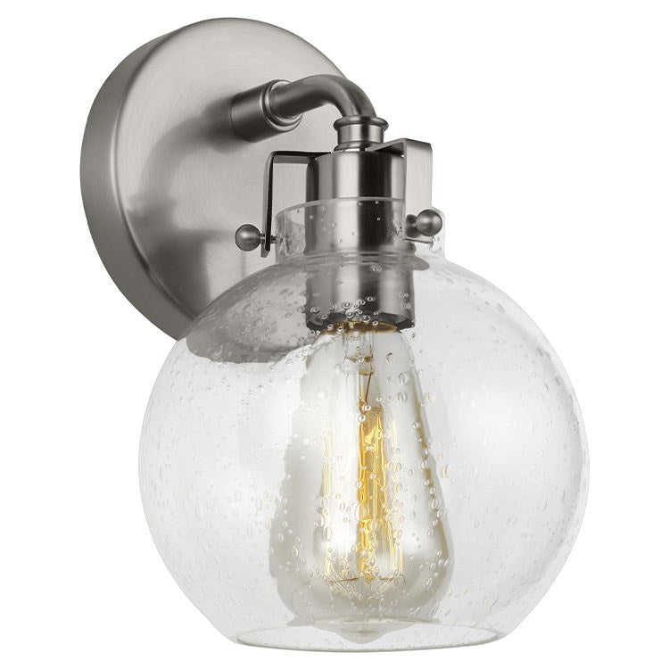 Clara Single-Light Bathroom Wall Sconce - Frankwebs