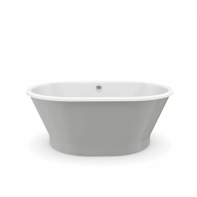 Freestanding Tub Brioso 66 x 36 Inch Center White Oval - Frankwebs
