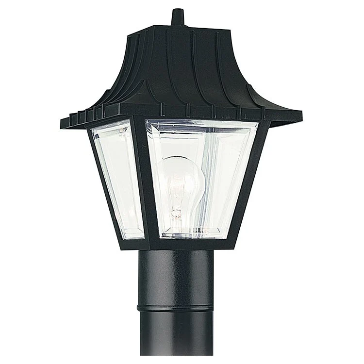Polycarbonate Outdoor Single-Light Outdoor Post Lantern - Frankwebs