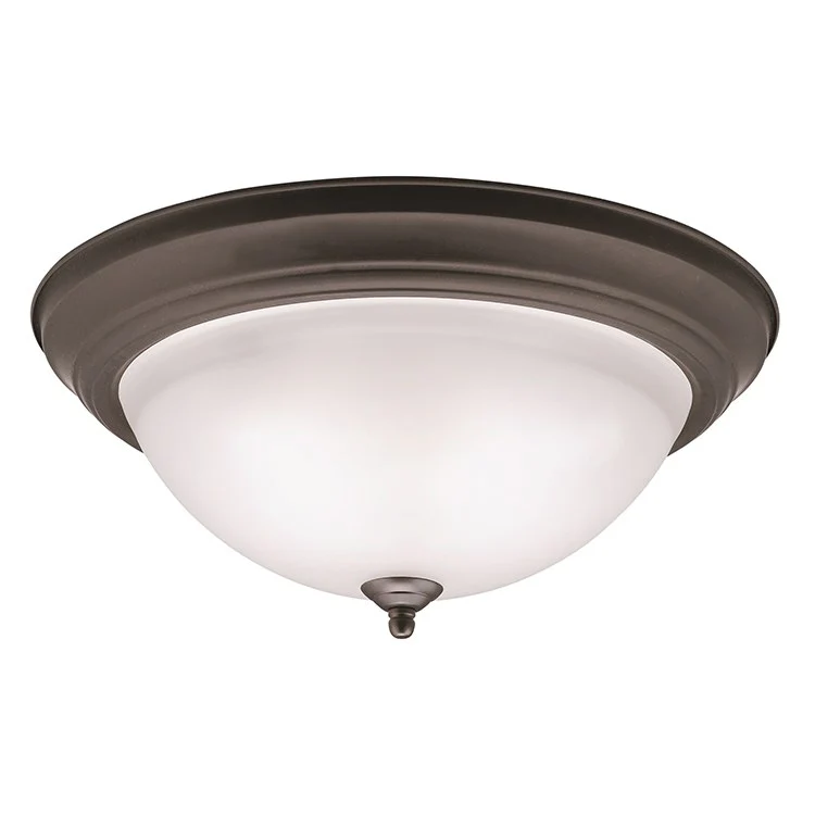 Three-Light Flush Mount Ceiling Fixture - Frankwebs